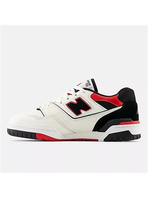 scarpe lifestyle NEW BALANCE | BB550STRWHITE RED